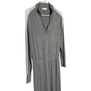 Spiritual Gangster Grey And White Pantsuit